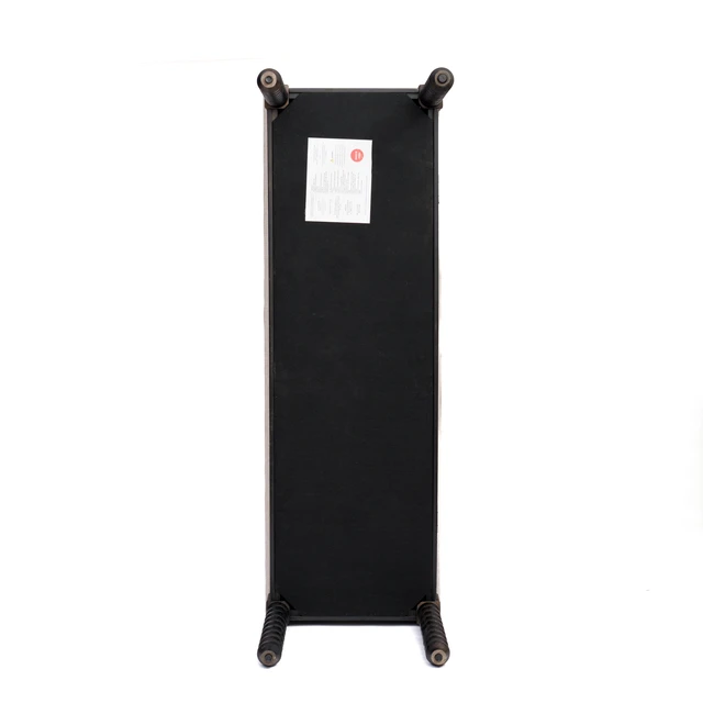 Alt view image 7 of 7 - Wooden Storage Bench with Soft Cushion Turned Spindle Legs, Black Finish Linen Upholstered Seat Mid-Century