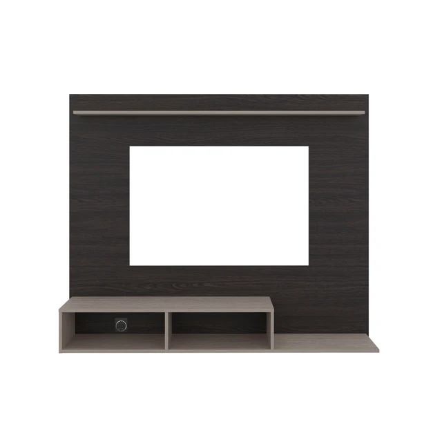 Alt view image 5 of 7 - Positano TV Entertainment Center Media Console with Storage, Wenge, Particle Board, TV Entertainment Furniture