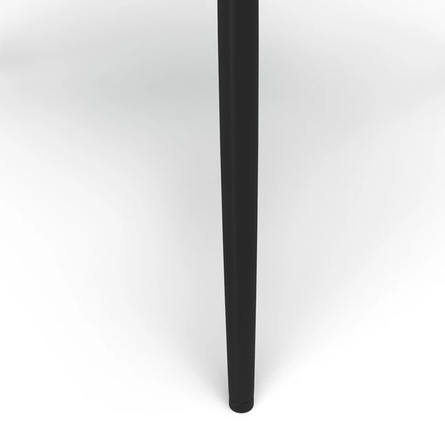 Alt view image 4 of 7 - Northview Solid Side Table, Grey, Wood and Metal
