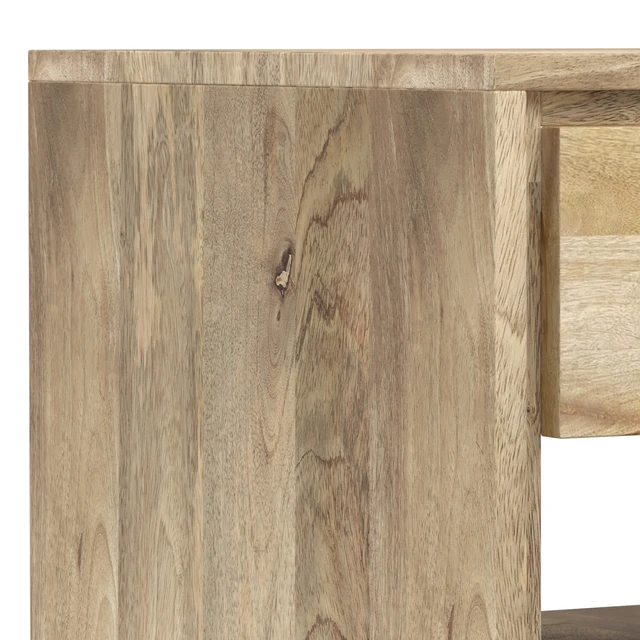 Alt view image 6 of 7 - End Table in Refined, Brown, Wood and Metal