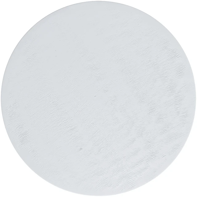 Alt view image 4 of 7 - 13 Inch Solid Mango Accent Table, White, Wood