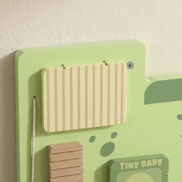 Alt view image 2 of 7 - Dinosaur Busy Board Panels, Montessori Sensory Toys for Toddlers Sensory Wall Busy Board Wall-Mounted Learning Toy