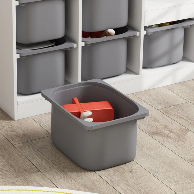 Alt view image 3 of 7 - Kids Toy Storage Organizer with Storage Bins, Layers Kids Bookshelf Toy Organizer for Boys and Girls Aged 3 Years Play
