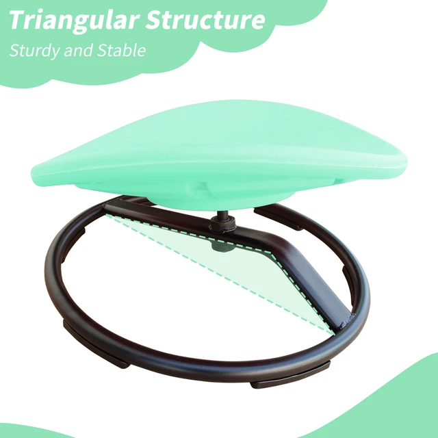 Alt view image 4 of 7 - Sensory Spinning Chair for Autistic Kids, Swivel Chair Sensory Toys Gifts for Toddlers with Sit and Spin Toys Training