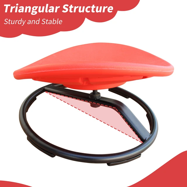 Alt view image 5 of 7 - Sensory Spinning Chair for Autistic Kids, Swivel Chair Sensory Toys Gifts for Toddlers with Sit and Spin Toys Training