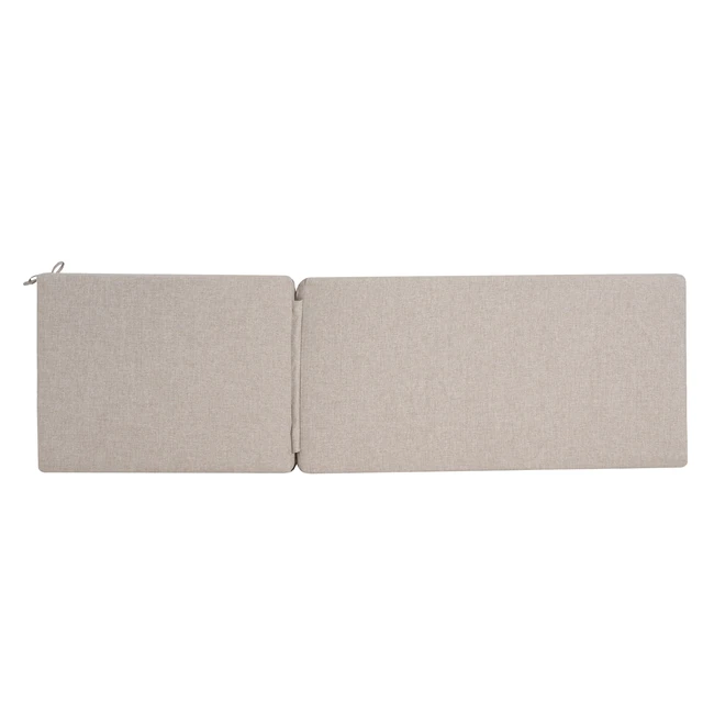 Alt view image 7 of 7 - Outdoor Chaise Lounge Cushion, Beige, Fabric and Foam