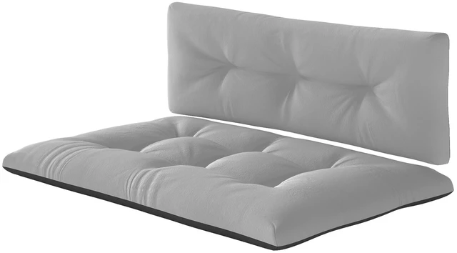 Main image of Seater Pallet Cushions Outdoor 3.9 in Replacement Pallet Sofa Cushions, Tufted Replacement Pads for Garden Patio, Light