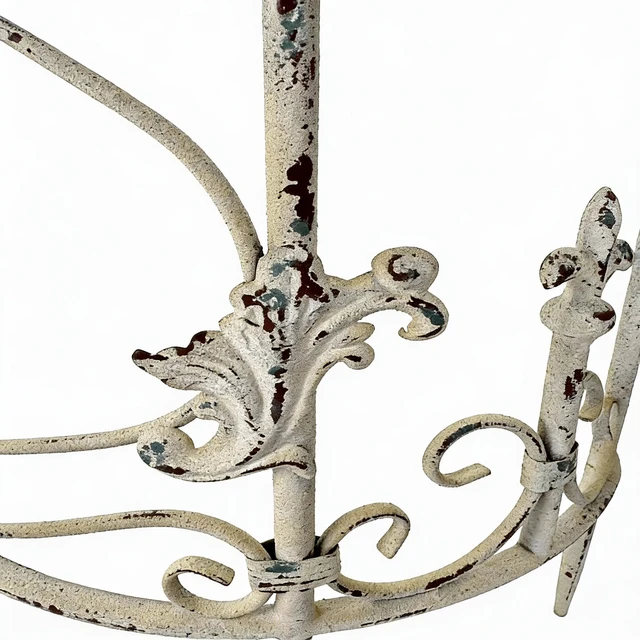 Alt view image 6 of 7 - Sungmor Inchby 28.34 Inch Iron Garden Fence, Pretty Decorative Fence Pannels Outdoor Yard Landscape Pathway Border