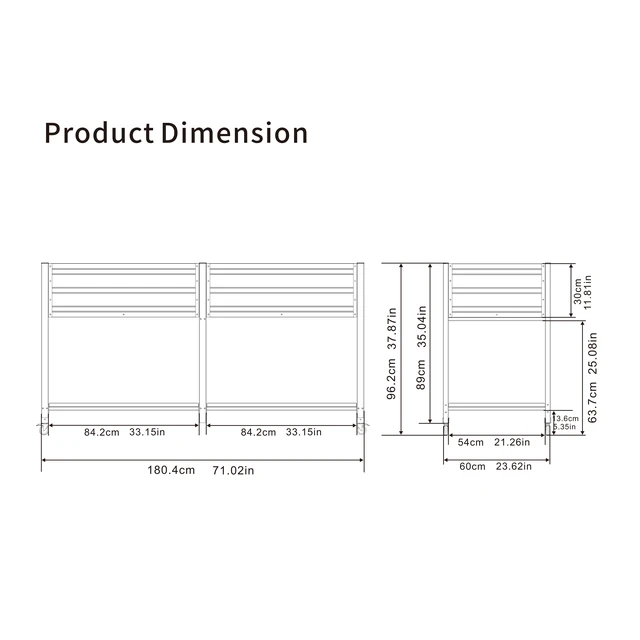 Alt view image 4 of 7 - 2 Tier Elevated Metal Wicking Garden Bed with Lockable Wheels and Storage Shelf, Staggered Self Watering Planter Built