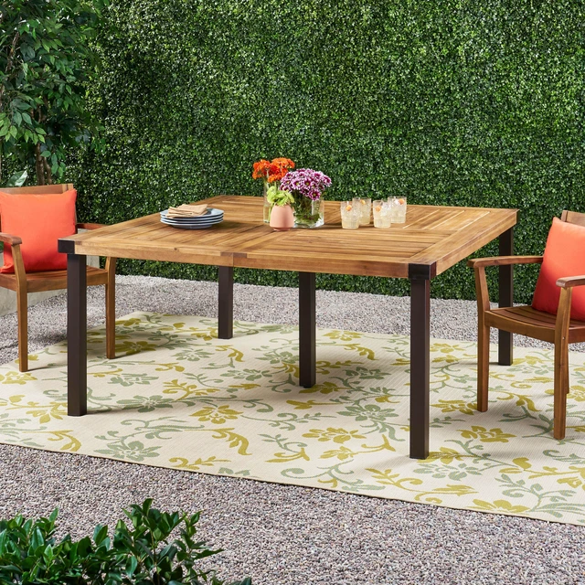 Alt view image 4 of 7 - Lankershim 64, Teak, Wood, Outdoor Tables