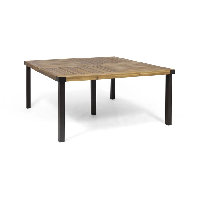 Alt view image 7 of 7 - Lankershim 64, Teak, Wood, Outdoor Tables