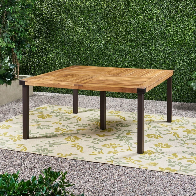 Alt view image 5 of 7 - Lankershim 64, Teak, Wood, Outdoor Tables
