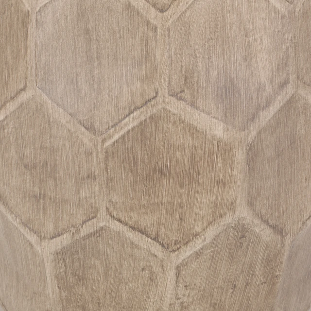 Alt view image 7 of 7 - Outdoor Weight Side Table, End Table, Natural, Magnesium Oxide
