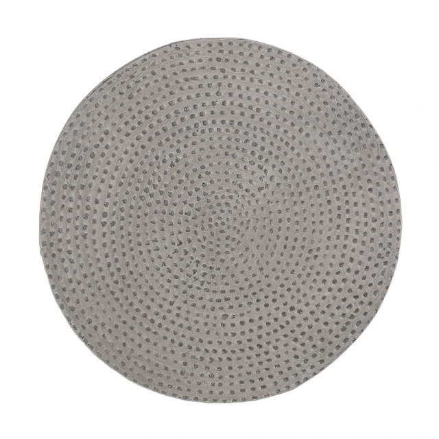 Alt view image 7 of 7 - Outdoor Weight Side Table, End Table, Light Grey, Magnesium Oxide