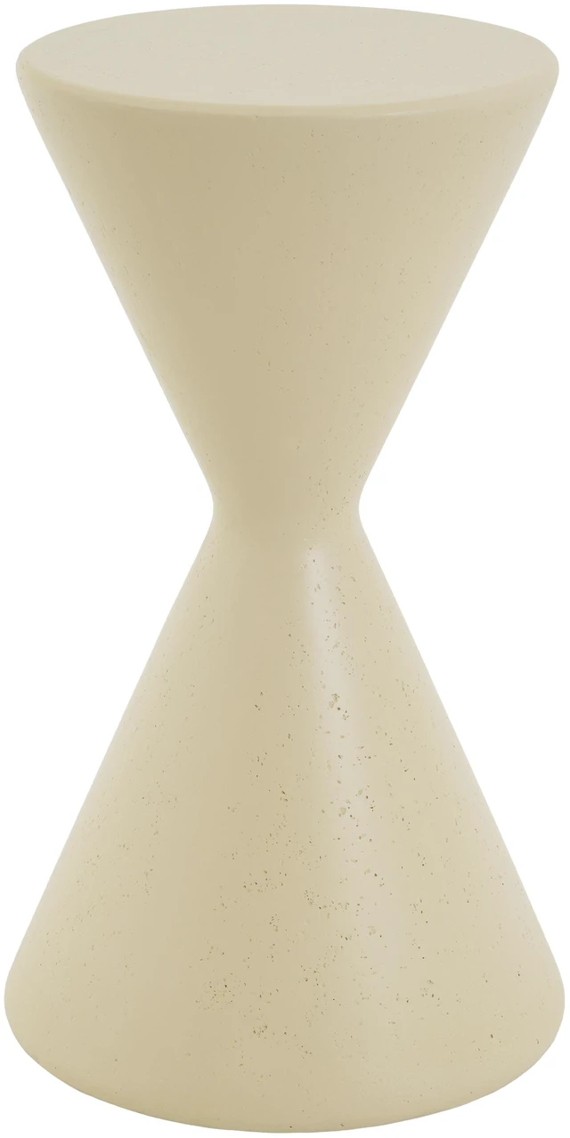 Alt view image 7 of 7 - 18.3 Inch Tall Garden Pedestal Stand, Magnesium Oxide Plant Stand Outdoor Decortions Pedestal Flower Pots Yard, Beige