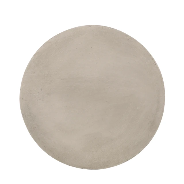 Alt view image 6 of 7 - Outdoor Side Table, Light Grey, Magnesium Oxide