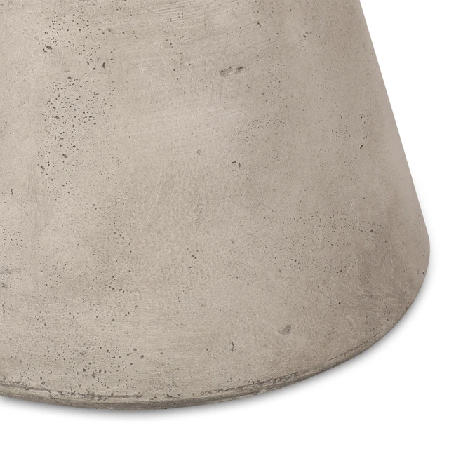 Alt view image 7 of 7 - Outdoor Side Table, Light Grey, Magnesium Oxide