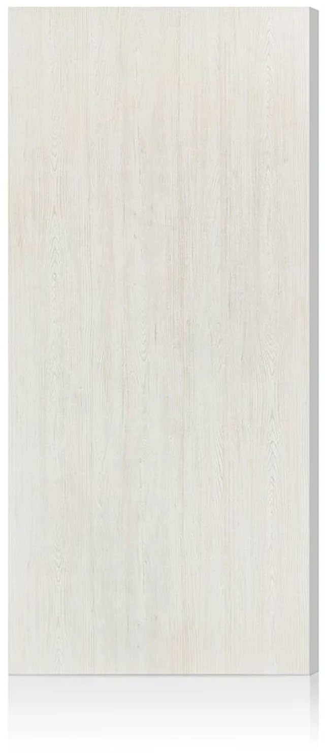 Main image of 24 in 84 in Texture Flush Hollow Core Composite Interior Door Slab, White, MDF, Doors Hardware
