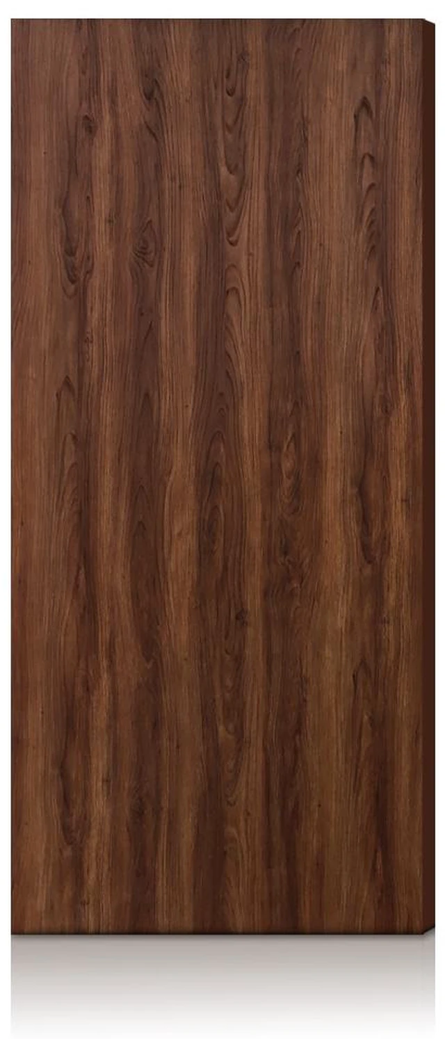 Main image of 36 in 84 in Texture Flush Hollow Core Composite Interior Door Slab, Walnut, MDF, Doors Hardware