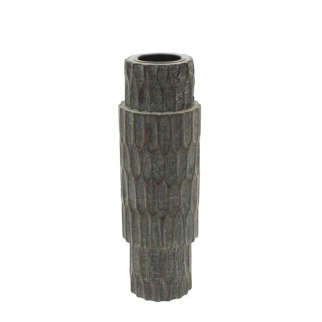Alt view image 2 of 5 - Elegent Wooden Centerpiece Candle Holder 4 Candle Stand for Any Occasion, Walnut, Wood