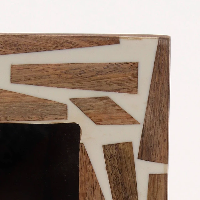 Alt view image 5 of 5 - Romantic Picture Frame Photo Frame Wooden Photo Natural, Wood