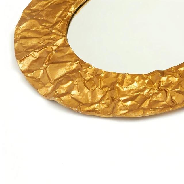 Alt view image 5 of 5 - Titan Wall Mirror 24 Inch Round, Décor Accent, Clear, Glass
