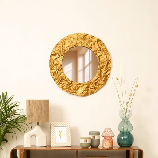 Main image of Titan Wall Mirror 24 Inch Round, Décor Accent, Clear, Glass