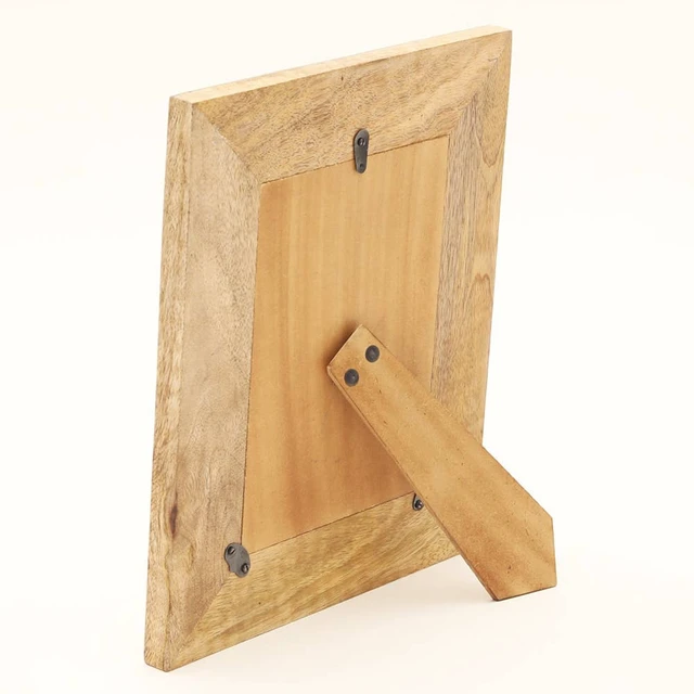 Alt view image 5 of 6 - Handmade Solid Resin Photo Frame Inchx Mango and Glass, Multi