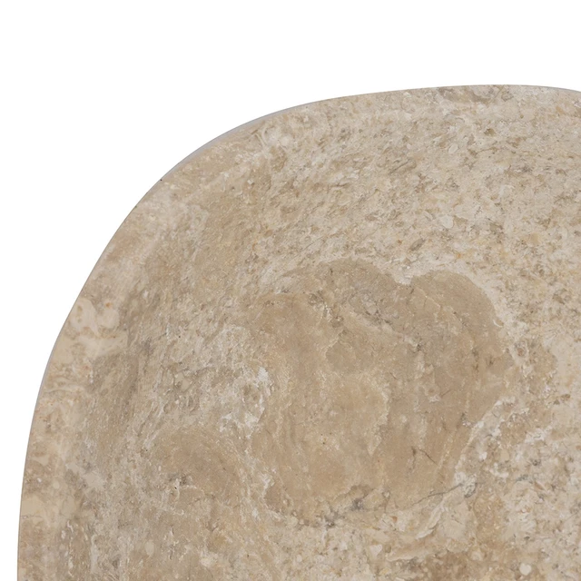 Alt view image 6 of 7 - 10 3 Inch Plate, Shallow Bowl, Beige, Marble