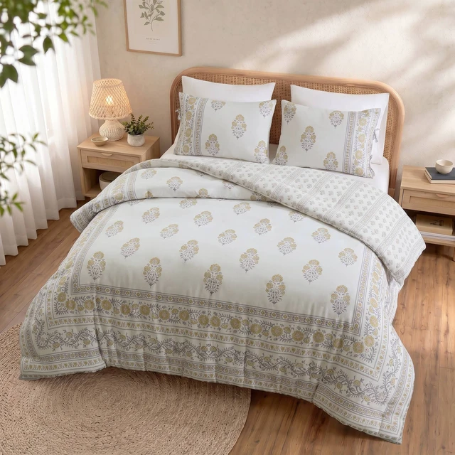 Alt view image 4 of 7 - Full Queen Duvet Set, Multicolor, Polyester, Bedding Sets
