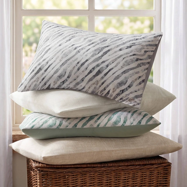 Alt view image 5 of 7 - Cal King Comforter Set with Sheet Set, Green Multi, Polyester, Bedding Sets