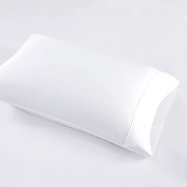 Alt view image 3 of 7 - 4 Pieces Cal King Hei Smart Temperature Cotton Blend Sheet Set, White, Sheets Pillowcases