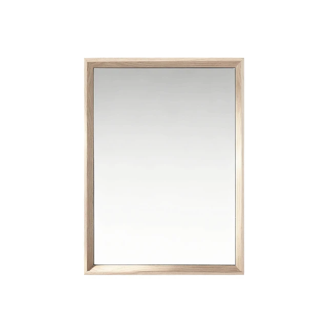 Alt view image 3 of 5 - 22 Rectangle Effect Wall-Mounted Mirror, Wood, Glass
