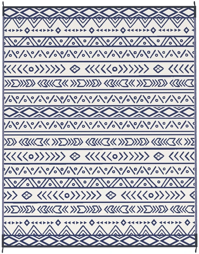 Main image of Outdoor Rug for Patio, 8 Waterproof Large Mat Reversible Plastic Straw Rug for Decor Portable Outside Camping Area