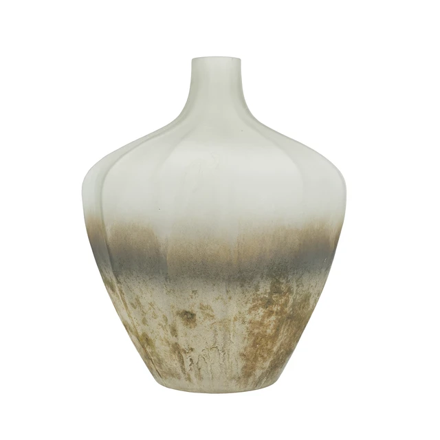 Alt view image 2 of 7 - 12 Inch Glass Vase for Decor, Flower Vase Table Centerpieces, Multicolor, Jars