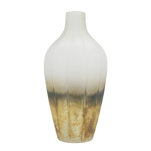 Alt view image 3 of 7 - 16.5 Inch Glass Vase for Decor, Flower Vase Table Centerpieces, Multicolor, Jars