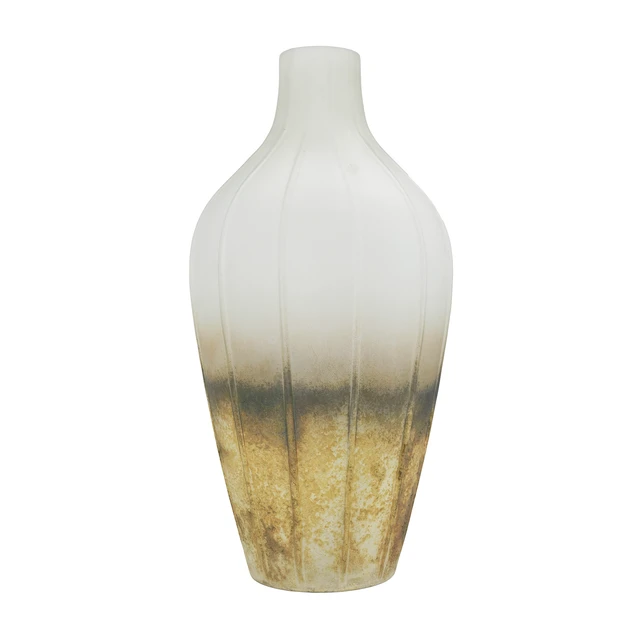 Alt view image 2 of 7 - 16.5 Inch Glass Vase for Decor, Flower Vase Table Centerpieces, Multicolor, Jars