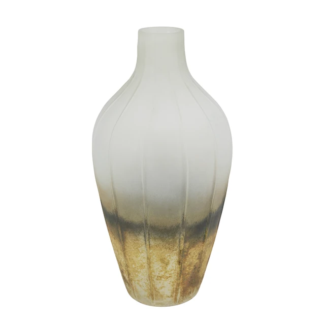 Alt view image 4 of 7 - 16.5 Inch Glass Vase for Decor, Flower Vase Table Centerpieces, Multicolor, Jars