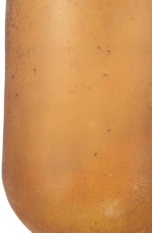 Alt view image 5 of 7 - 16.1 Inch Glass Vase for Decor, Flower Vase Table Centerpieces, Amber, Jars