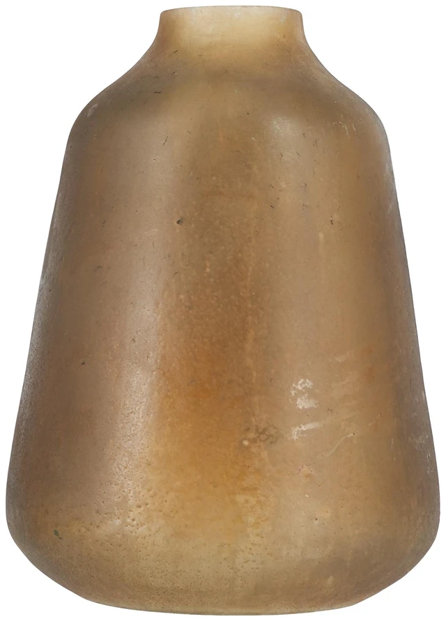 Alt view image 3 of 7 - 9 Inch Glass Vase for Decor, Flower Vase Table Centerpieces, Amber, Jars