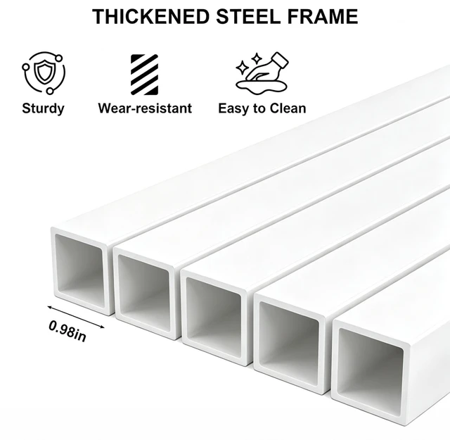Alt view image 4 of 7 - Freestanding Divider with Storage Shelves, Slatted Partition Bookcase Decorative Privacy Screen Divider for Living