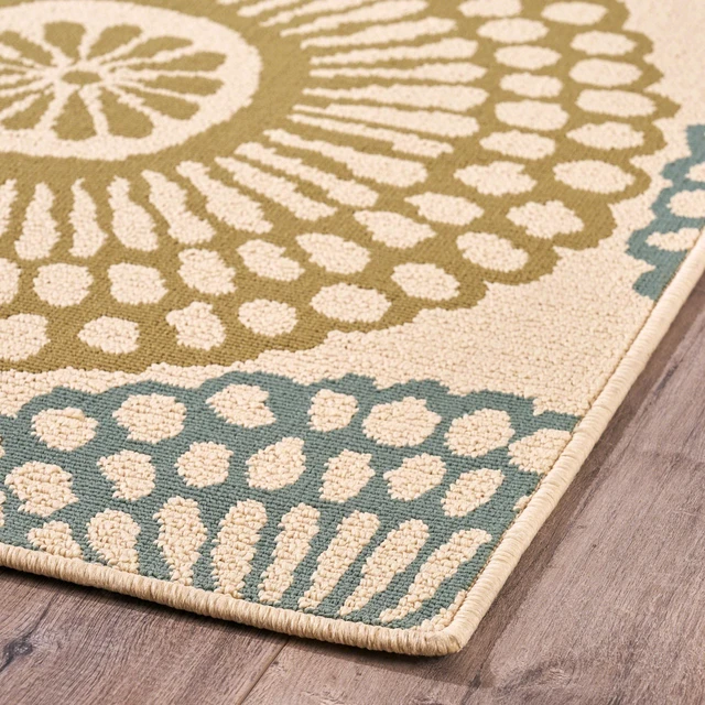Alt view image 3 of 7 - 5 3 Inch 7 6 Inch Rug, Beige, Polypropylene, Rugs