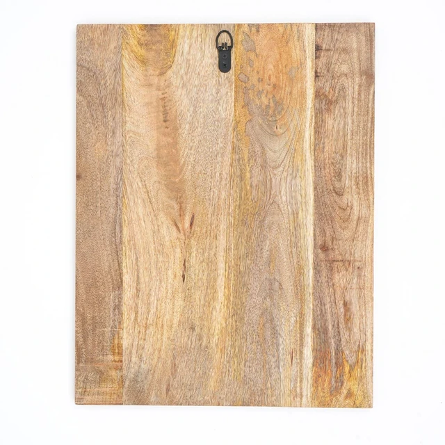 Alt view image 4 of 5 - Wall Art Spaces Handcrafted Wooden Wall Decor 16, Black Brown, Wood, Décor