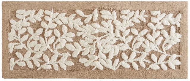 Alt view image 3 of 7 - 24 60 Inch Cotton Tufted Bath Rug, Mushroom, Rugs