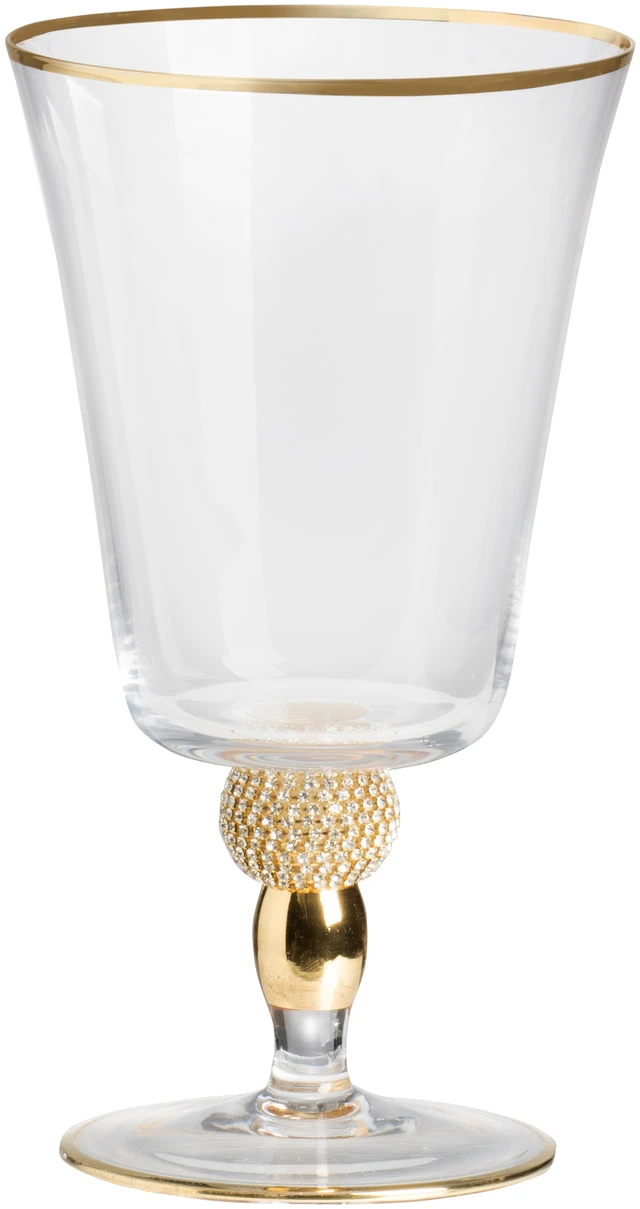 Alt view image 5 of 7 - 4.1 7.5 Inch Goblet with Rim, Set, Clear, Glass