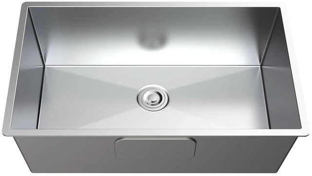 Alt view image 3 of 7 - Undermount Double Bowl Stainless Steel Kitchen Sink, Steel Gray