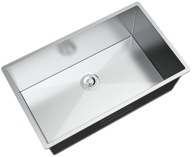 Alt view image 2 of 7 - Undermount Double Bowl Stainless Steel Kitchen Sink, Steel Gray