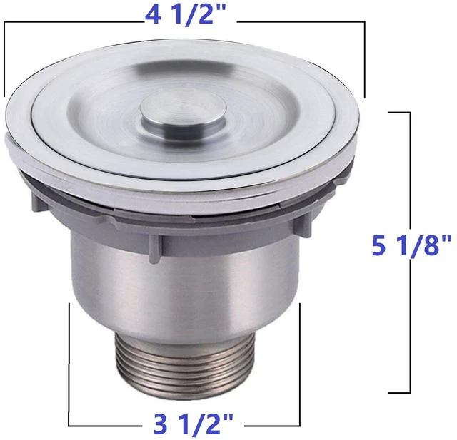Alt view image 4 of 7 - Undermount Kitchen Sink 17 18 Inch Single Bowl, Stainless Steel Compact Sink, Steel Gray, Stainless