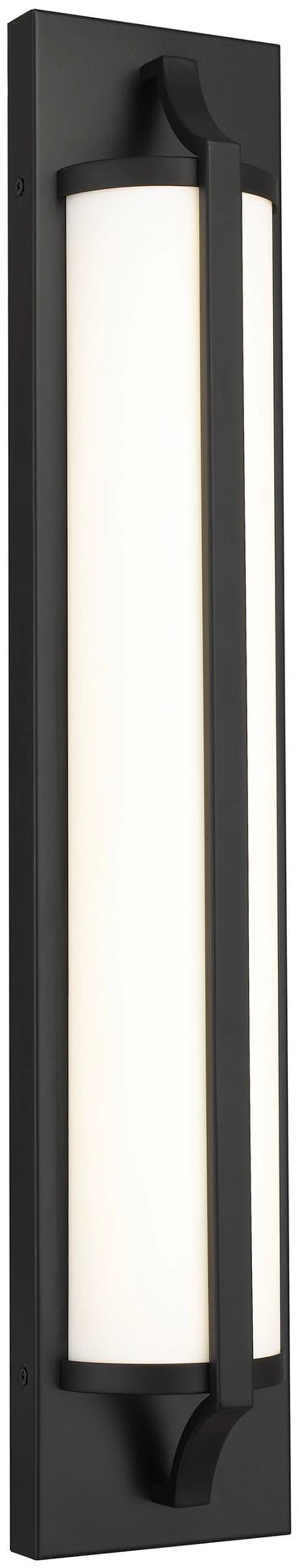 Alt view image 2 of 6 - 24 Inches Integrated LED Vanity Light Bar, Black, Steel, Lighting
