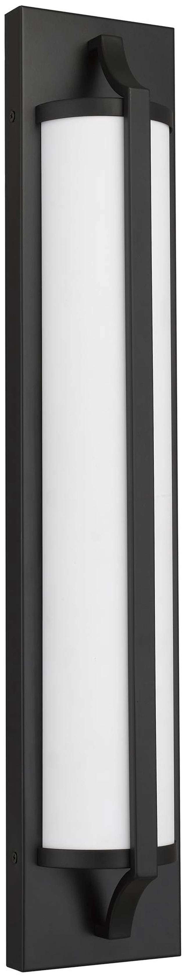 Alt view image 3 of 6 - 24 Inches Integrated LED Vanity Light Bar, Black, Steel, Lighting